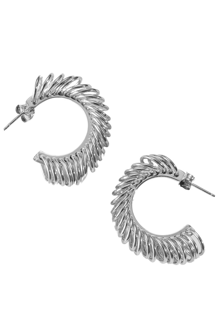 Pierced Hoops Medium