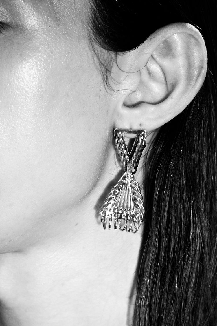 Fin Earrings Small