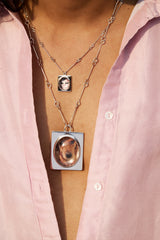 Crystal Portal Necklace (Passport Photo Size)