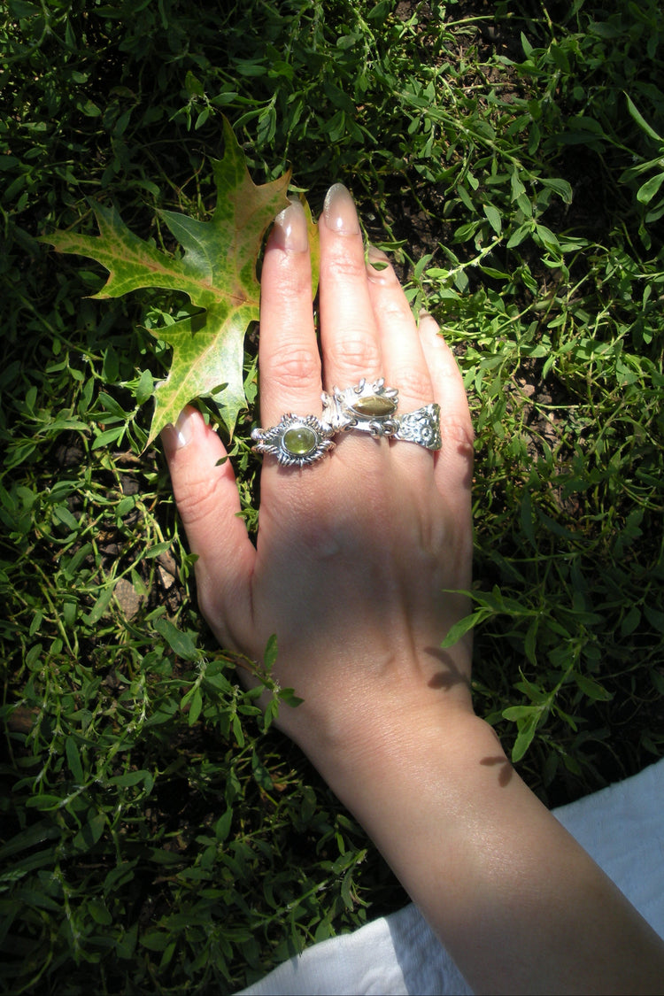 Nazar Ring Brass