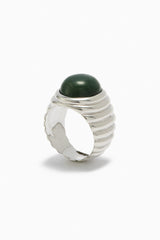 Pupa Ring with Serpentine