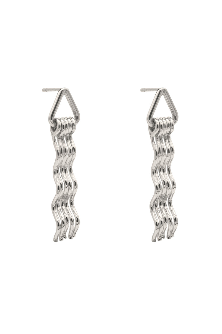 Indus Filament Earrings Long
