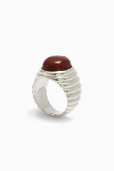 Pupa Ring with Jasper