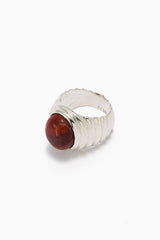 Pupa Ring with Jasper