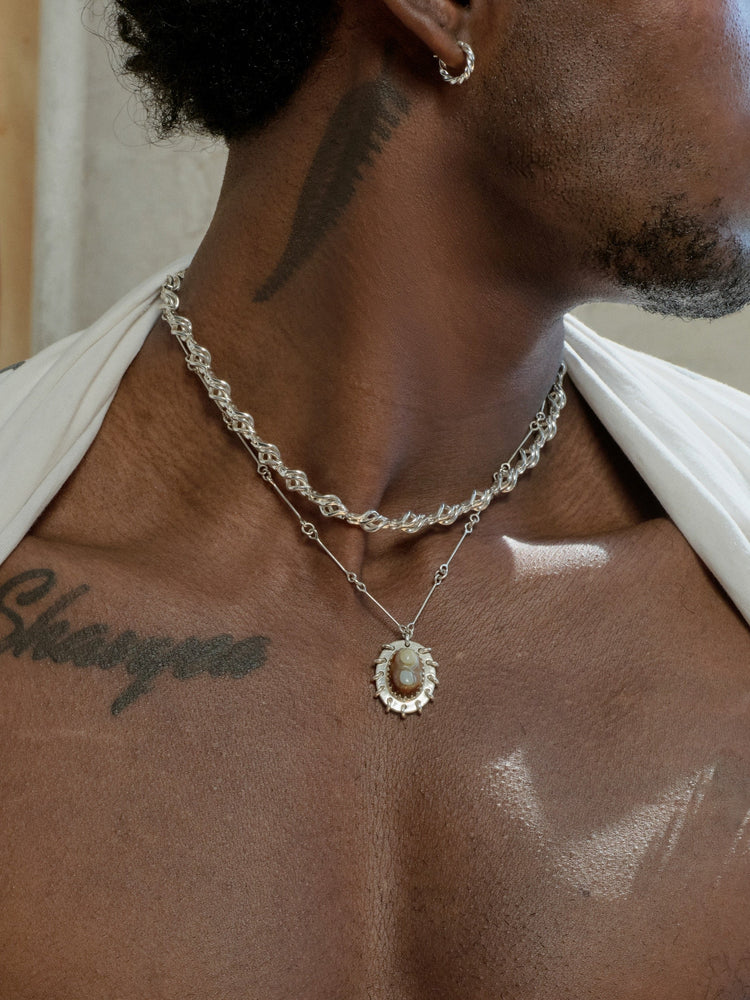 Rosette Necklace