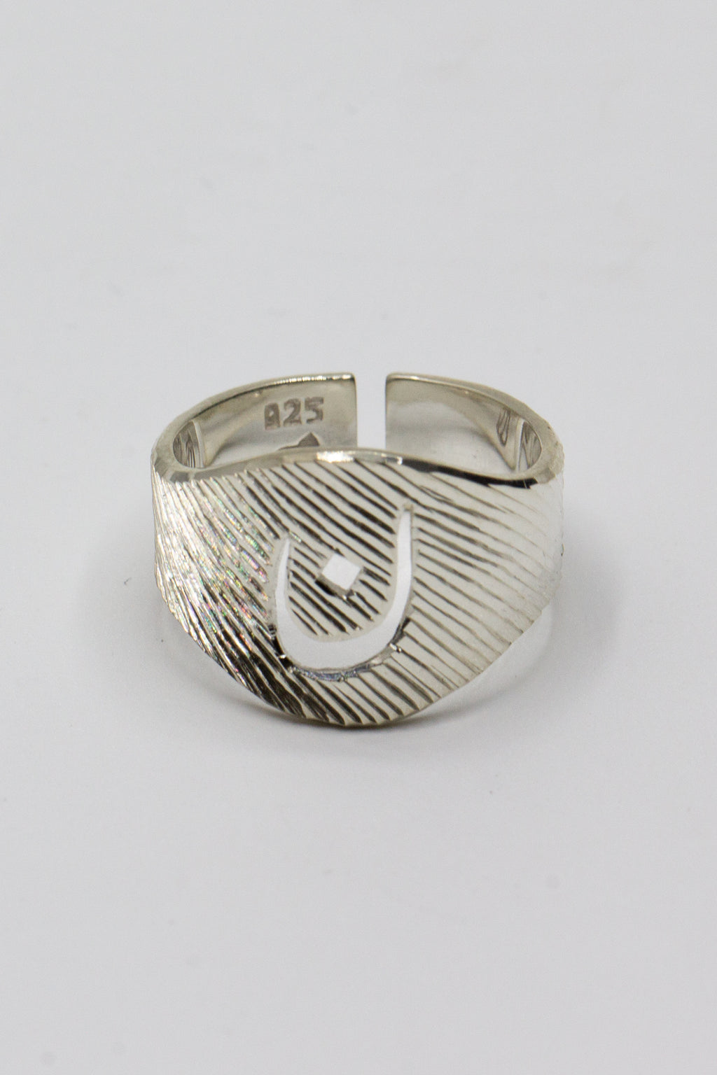 Bias Stencil Ring Urdu