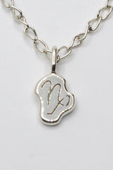 Zodiac Nugget Pendant - with Chain
