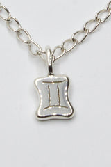 Zodiac Nugget Pendant - with Chain