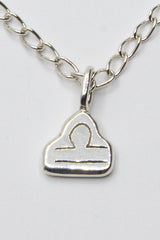 Zodiac Nugget Pendant - with Chain