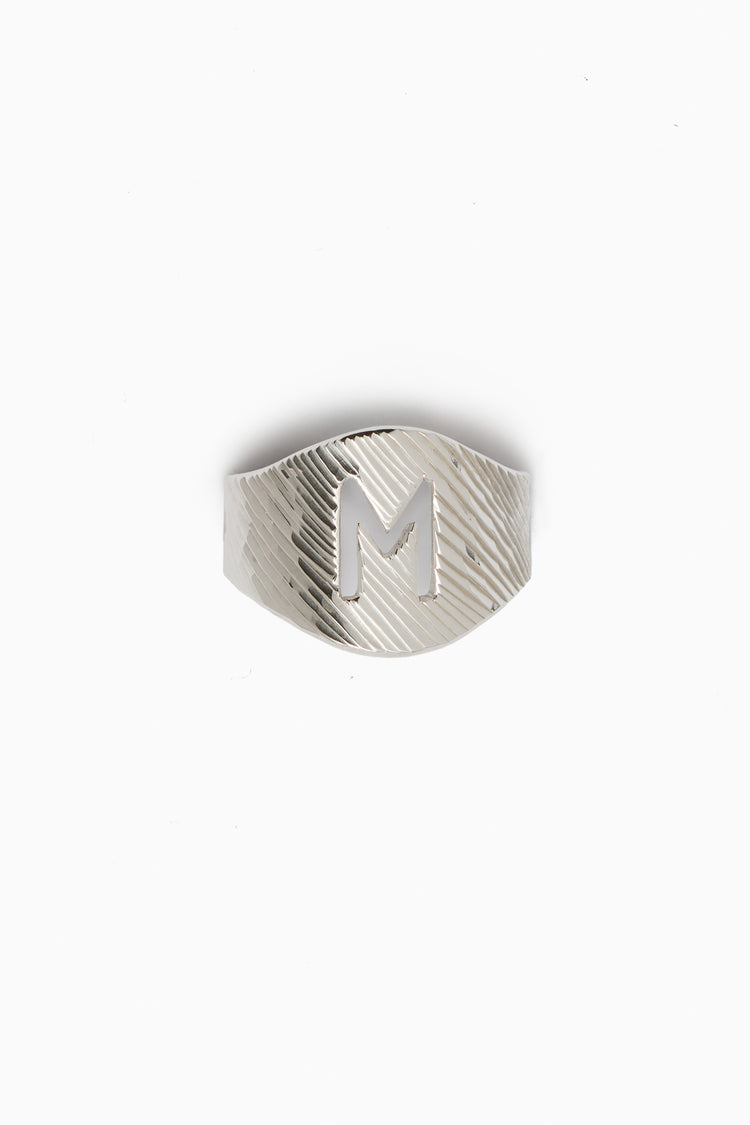 Bias Stencil Ring - English