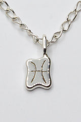 Zodiac Nugget Pendant - with Chain
