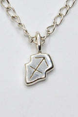 Zodiac Nugget Pendant - with Chain