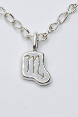 Zodiac Nugget Pendant - with Chain