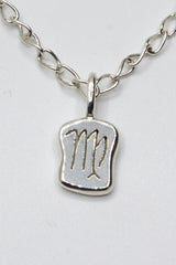 Zodiac Nugget Pendant - with Chain
