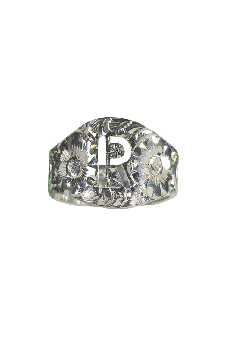 Baagh Baagh Stencil Ring - English