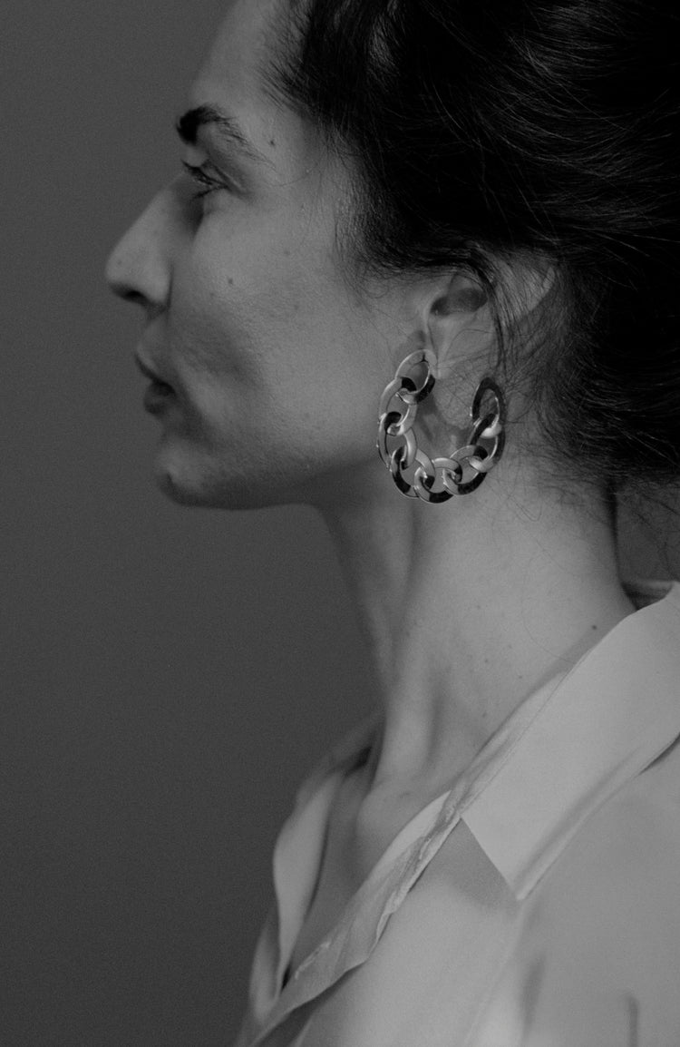 Flat Iron Hoops Small