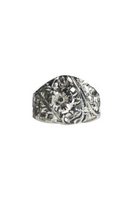 Baagh Baagh Stencil Ring - Urdu